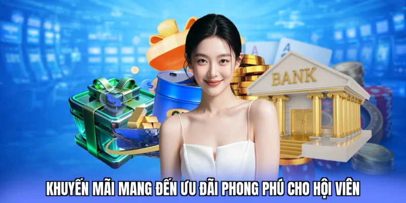 Khuyến mãi mang đến ưu đãi phong phú cho hội viên